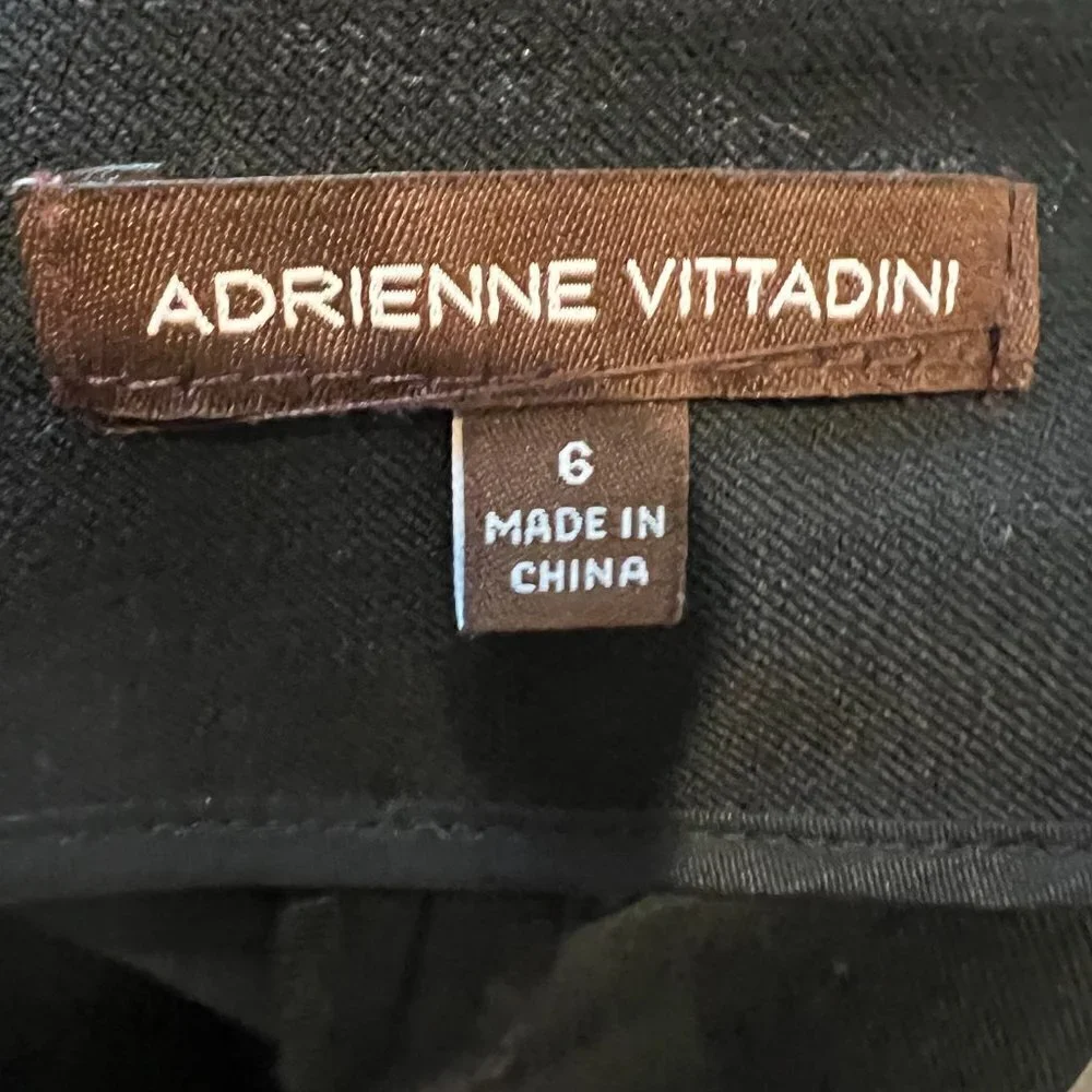 Adrienne Vittadini Black pencil skirt, Size 6